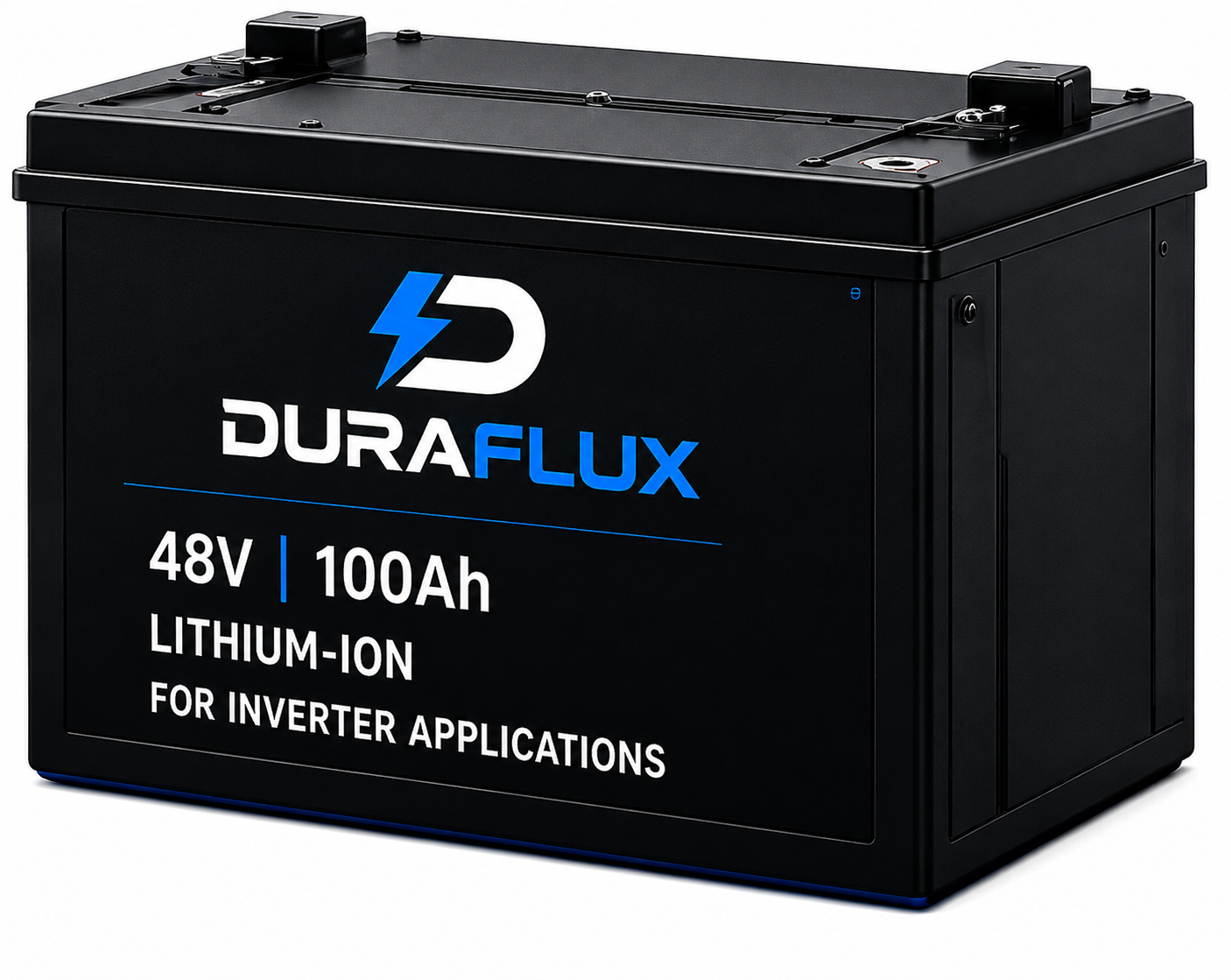 DuraFlux lithium-ion battery pack for home inverters